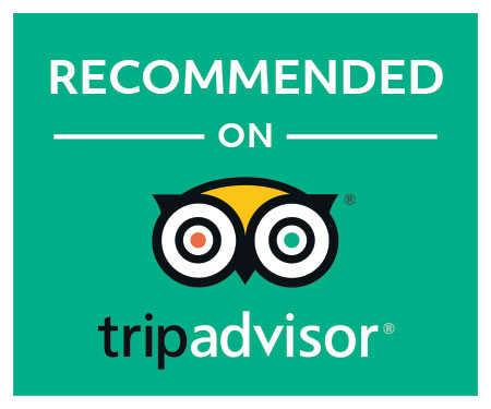 Recommended on Tripadvisor